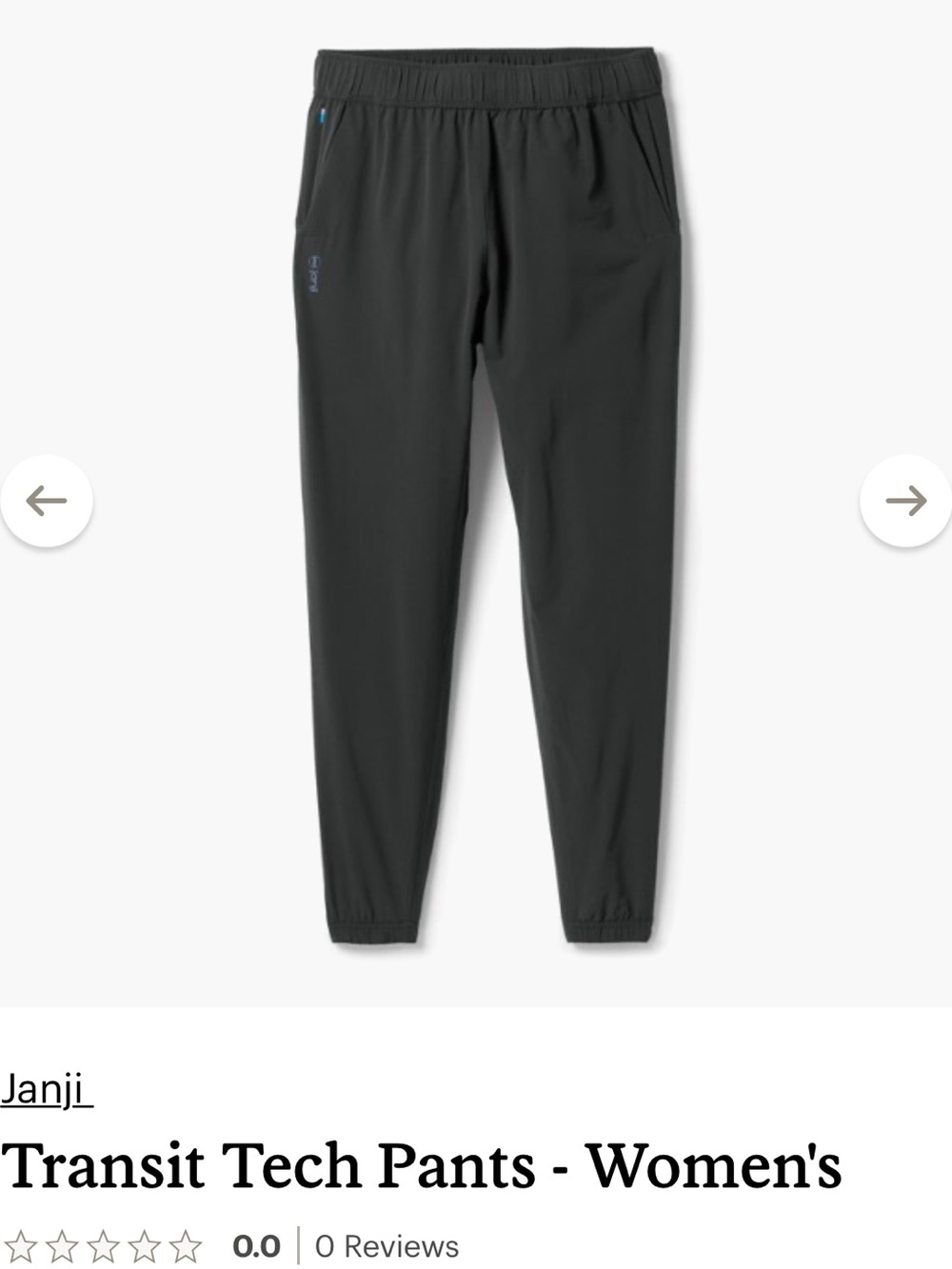 Janji Women’s Transit Tech Pant Jogger